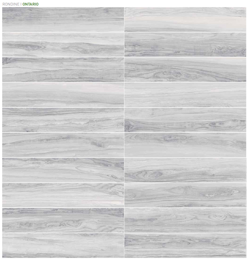 ONTARIO SILVER PORCELAIN TILE 10X48