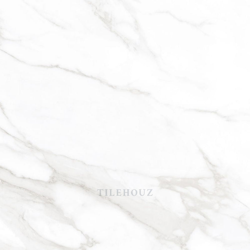 Statuario Mercury Polished 24 X Porcelain Tiles