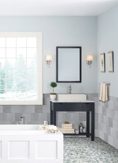 RENZO STERLING GLOSSY 5X5 CERAMIC TILE