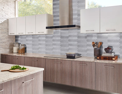 RENZO STERLING CERAMIC PICKETT TILE