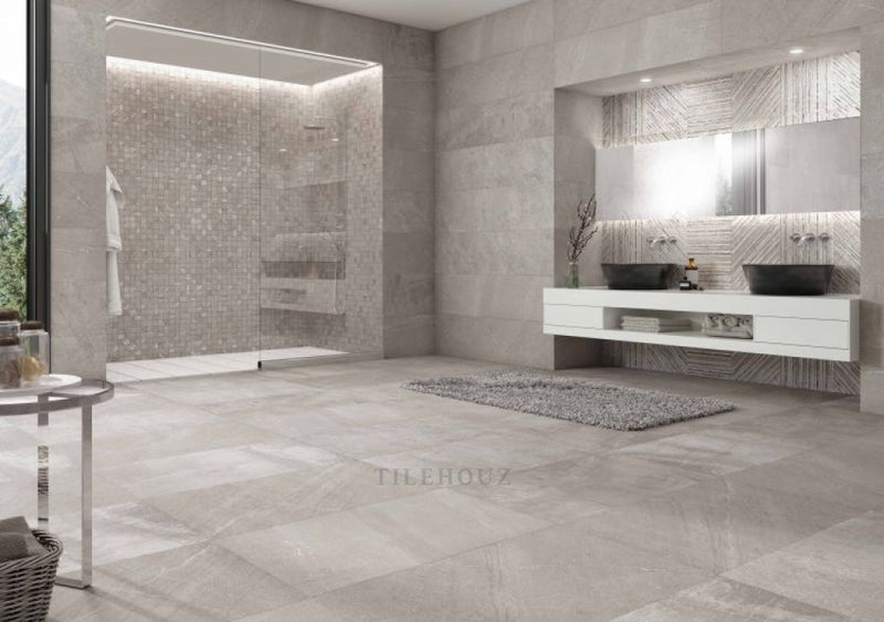 Sunstone Grey Lappato 24 X 48 Porcelain Tiles