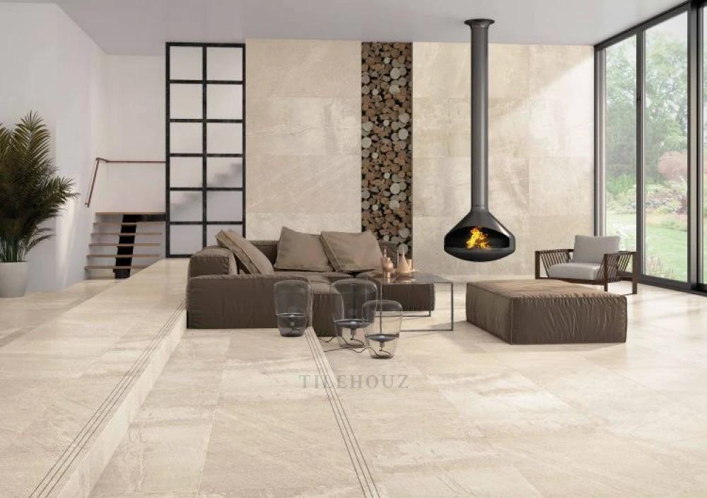 Sunstone Sand Matte porcelain tile 24x48 by Tilehouz, wall &amp; ceiling tile