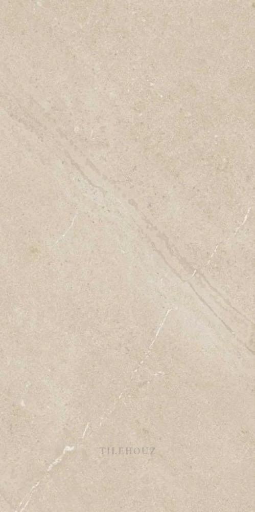 Sunstone Sand Matte porcelain tile 24x48 in beige with subtle veining by Tilehouz