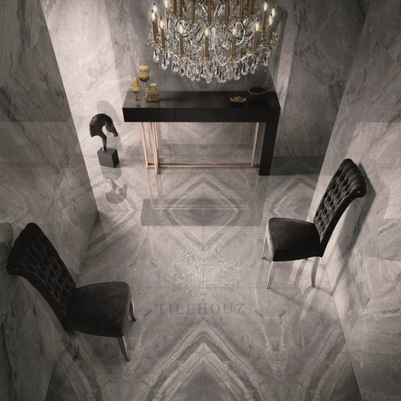 Supreme Silver Levigato (R/L) 24 X 48 Porcelain Tiles