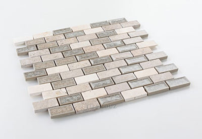 Swiss Brick 11.75 X Crackle Glass