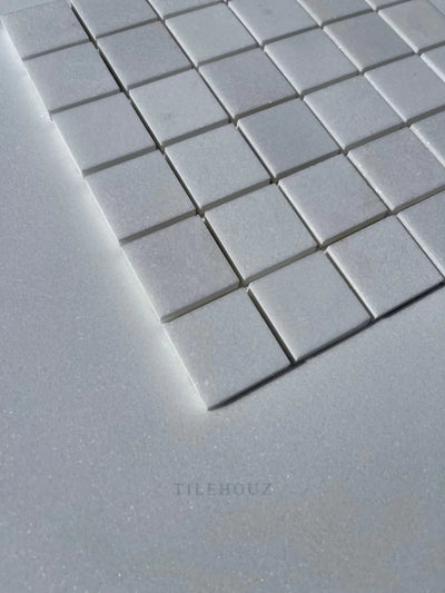 Thassos White Marble 2X2 Mosaic Tile Polished&Honed (A1)