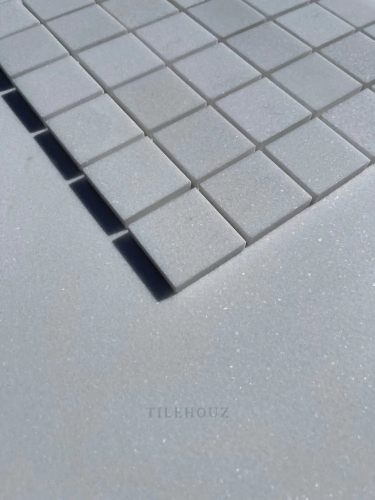Thassos White Marble 2X2 Mosaic Tile Polished&Honed (A1)