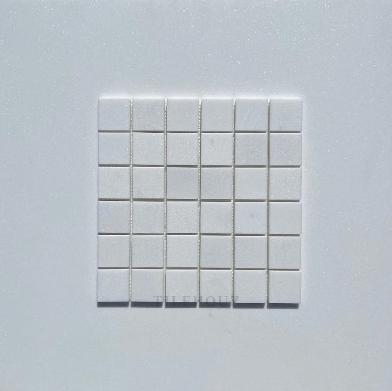 Thassos White Marble 2X2 Mosaic Tile Polished&Honed (A1)
