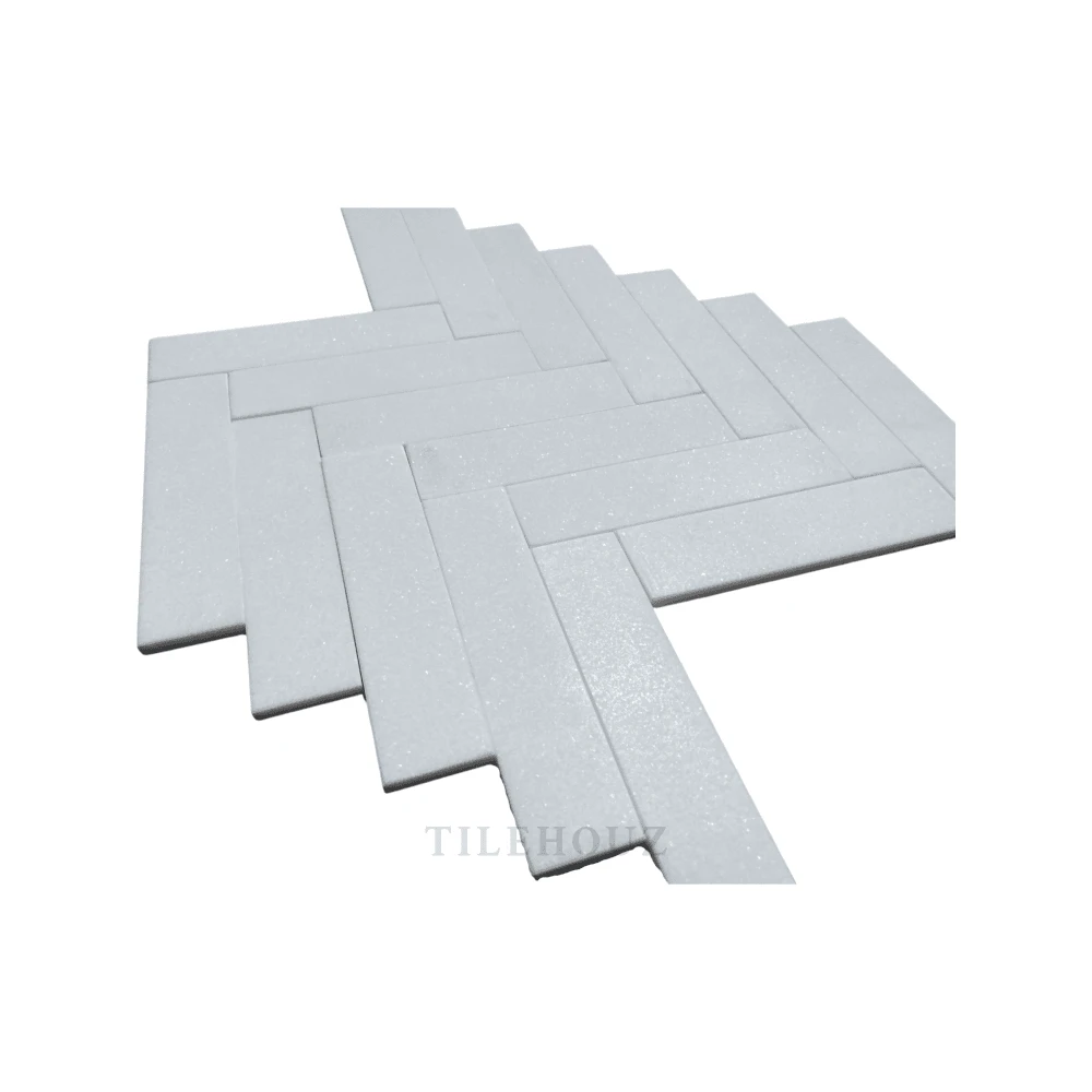 Thassos White Marble 2x8 Tile, polished &amp; honed, wall &amp; ceiling tile by Tilehouz