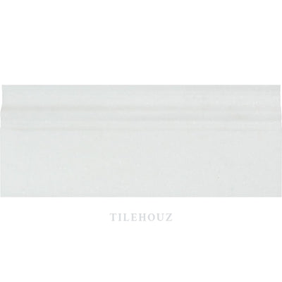 Thassos White Marble 4 3/4 X 12 Baseboard Trim Polished&honed Mosaic Tiles