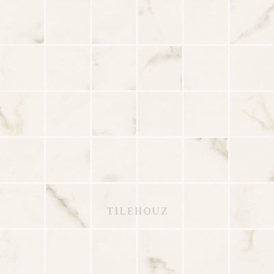 Trilogy Calacatta White Soft 2 X Mosaic 12 Porcelain Mosaics