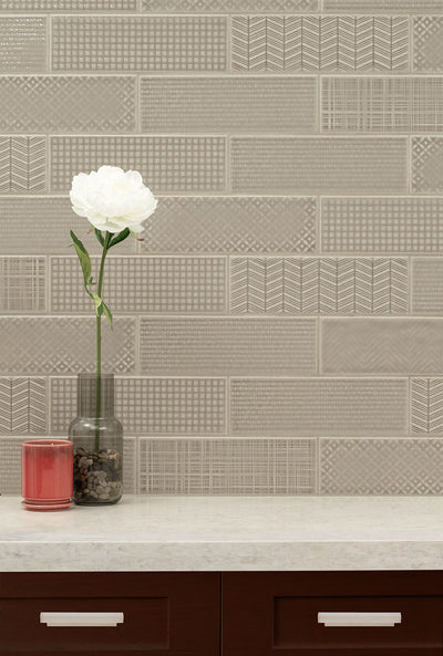 URBANO WARM CONCRETE 3D MIX TILE
