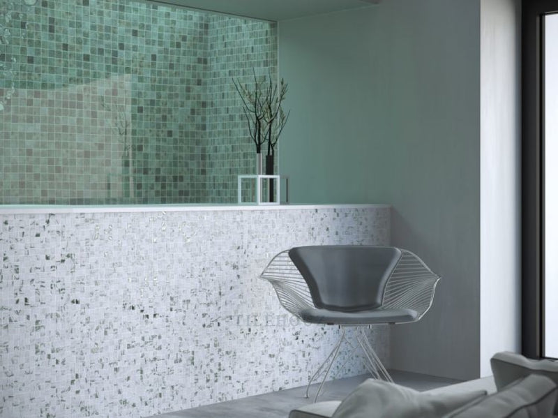 Vanguard Penta Bali Stone 12.25 X Glass Mosaic Tile