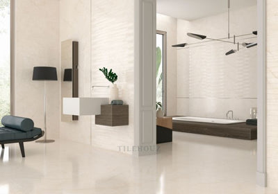 Vega Marfil Shine 24 X 48 Porcelain Tiles