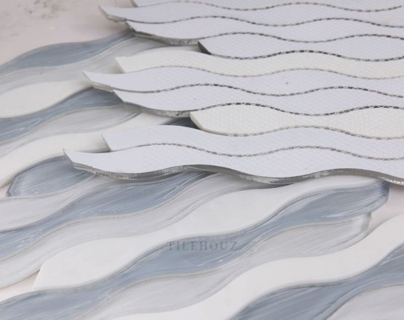 Water Carrara Goose 11.50 X 12.50 Mosaics