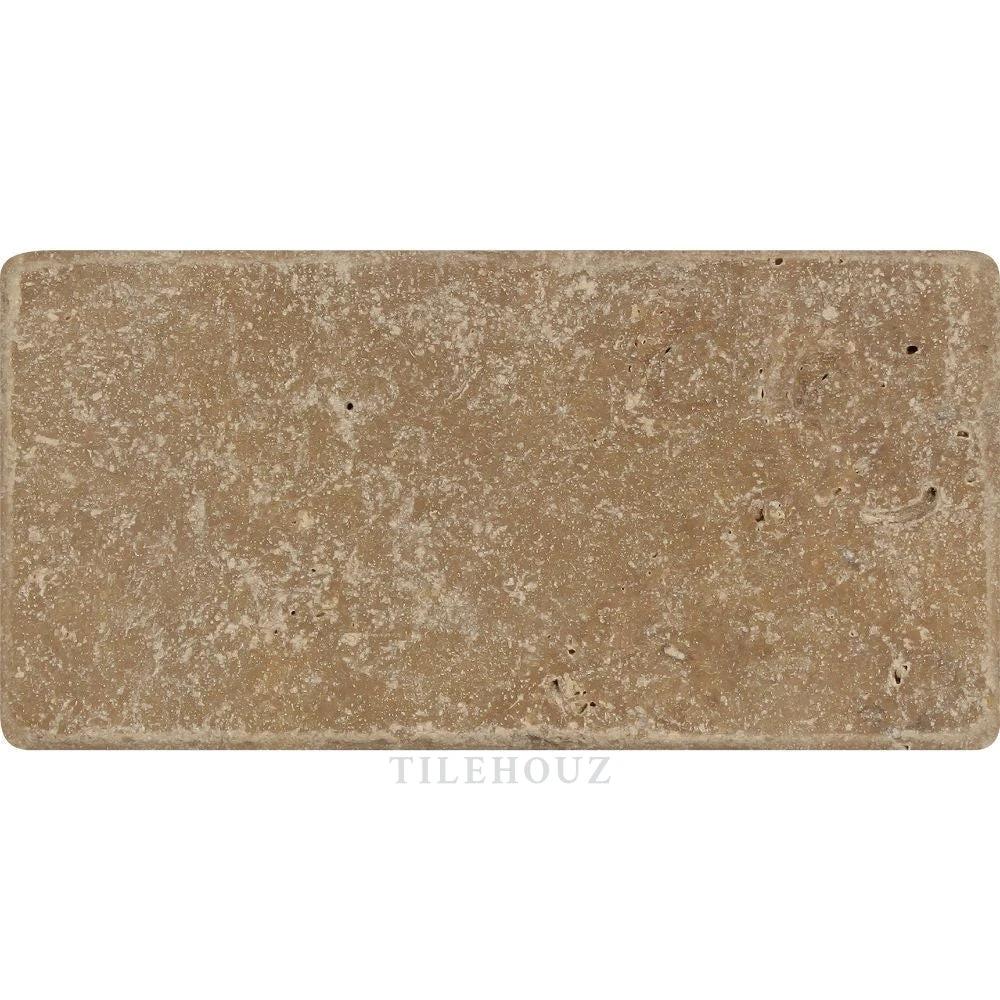 3 x 6 Tumbled Noce Travertine Tile by Tilehouz for wall & ceiling tile