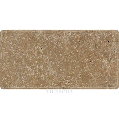 3 X 6 Tumbled Noce Travertine Tile Mosaic Tiles