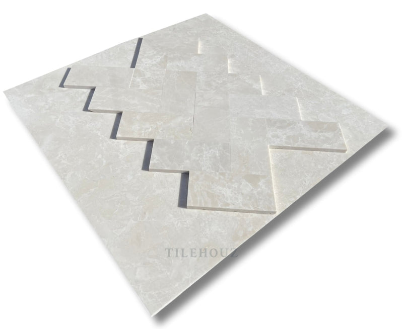 Botticino Cream Marble 3X6 Subway Tile Polished&Honed