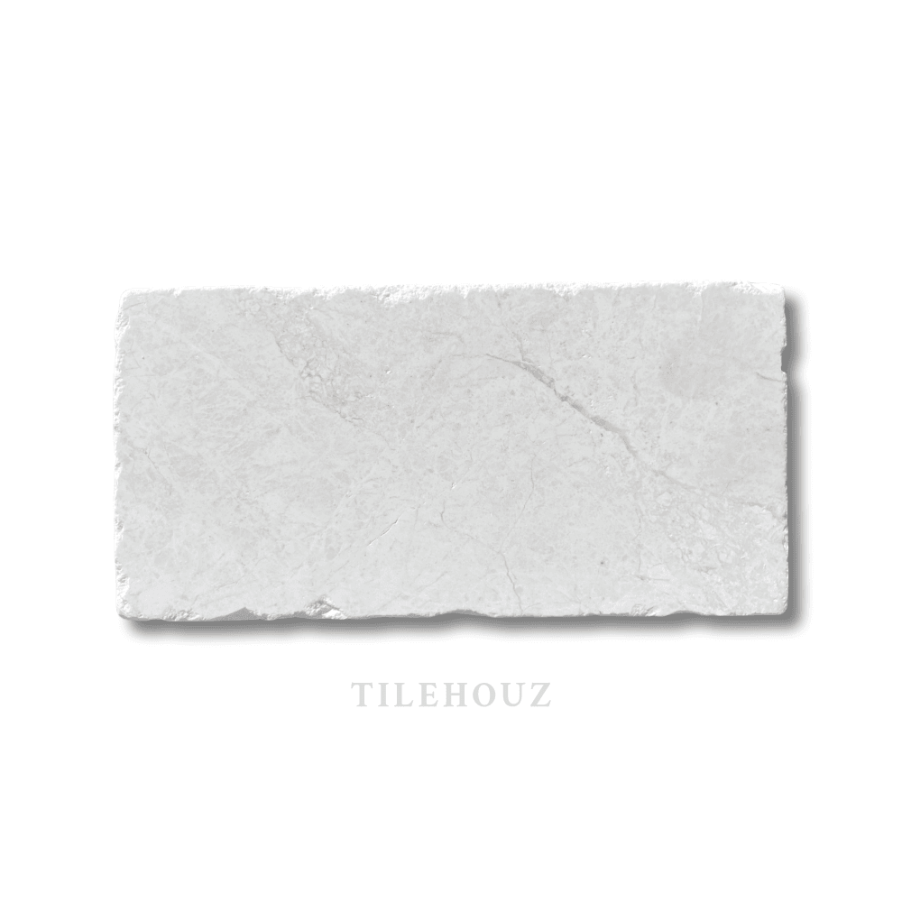 Botticino Beige Marble 3x6 Tumbled Tile Tilehouz
