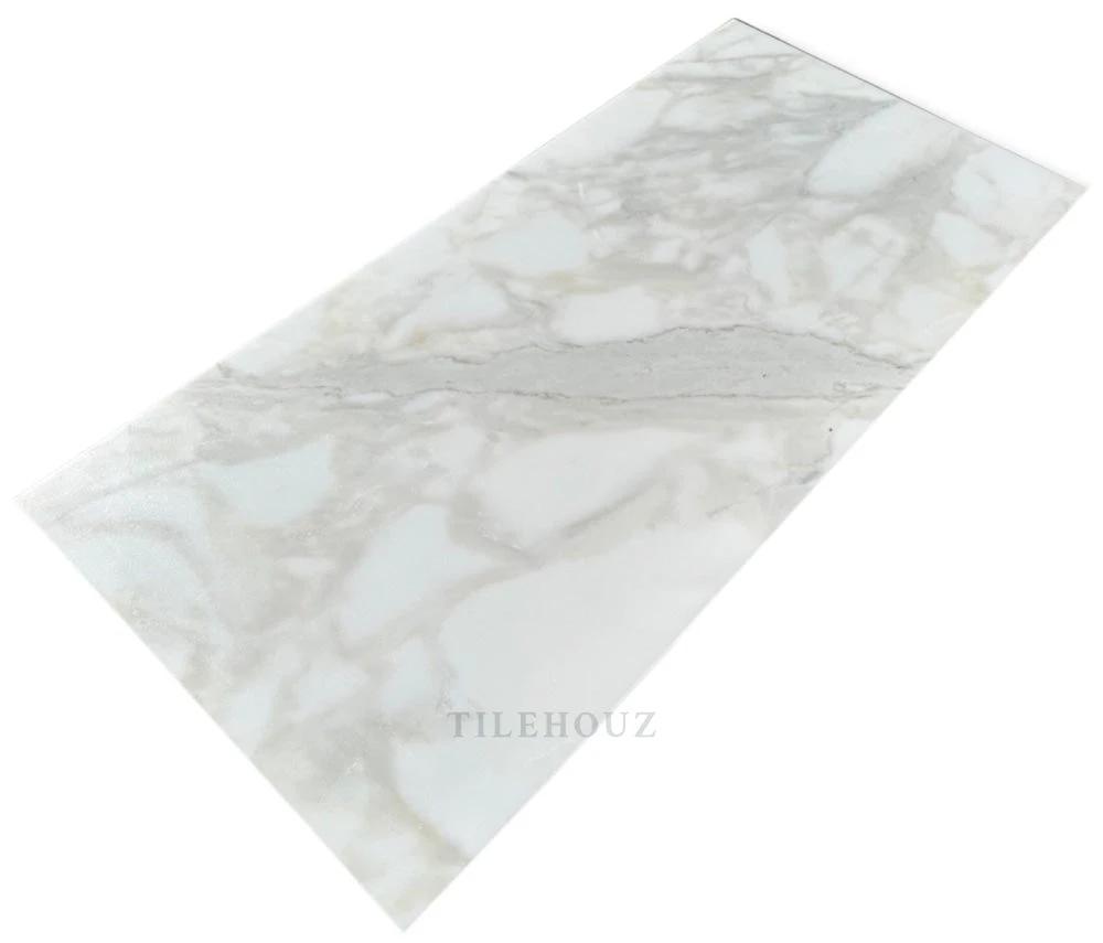 Calacatta Gold marble tile, 18x36, polished and honed finish, Tilehouz