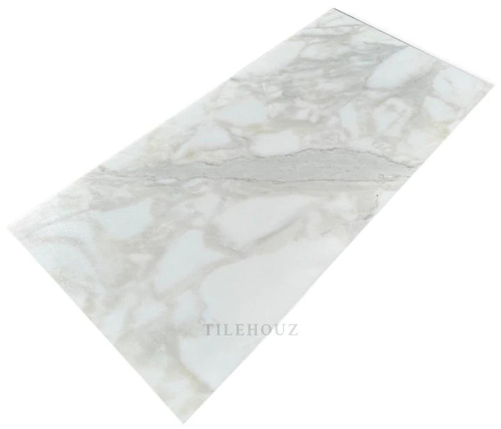 Calacatta Gold marble tile, 18x36, polished and honed finish, Tilehouz