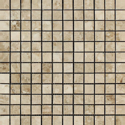 Cappuccino Marble 1 X Mosaic Tile Polished&honed Tiles