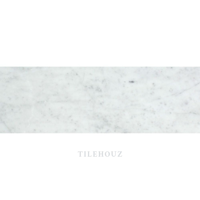 Carrara White Marble 4 X 12 Tile Polished&honed Mosaic Tiles