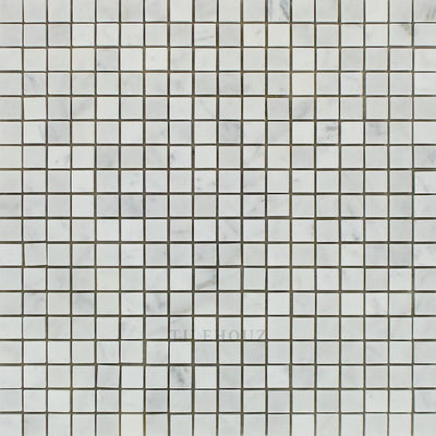 Carrara White Marble 5/8 X Mosaic Tile Polished&honed Tiles