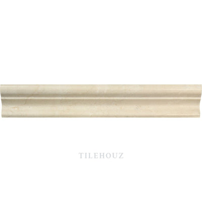 Crema Marfil 2 X 12 Marble Crown Molding Polished&honed Mosaic Tiles