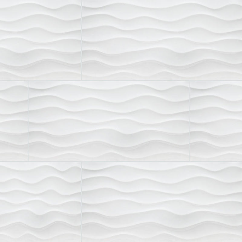 DYMO WAVY WHITE 12X24 GLOSSY