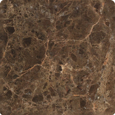 Emperador Dark Marble 6 X Tumbled Tile Mosaic Tiles