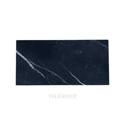 Nero Marquina 6X12 Tile Polished/honed