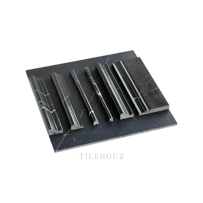 Nero Marquina Baseboard Trim Polished/honed