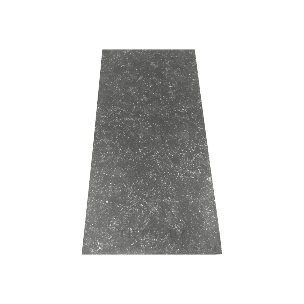 Pierre Bleu Belgian Bluestone limestone 12x24 brushed tile by Tilehouz