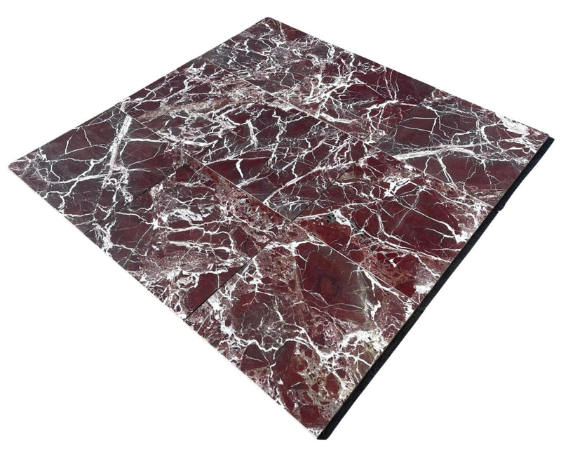 Rosso Levanto Premium Marble 12X12 Tile