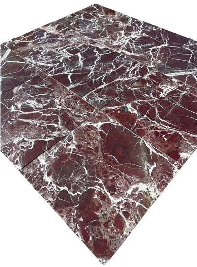 Rosso Levanto Premium Marble 12X12 Tile